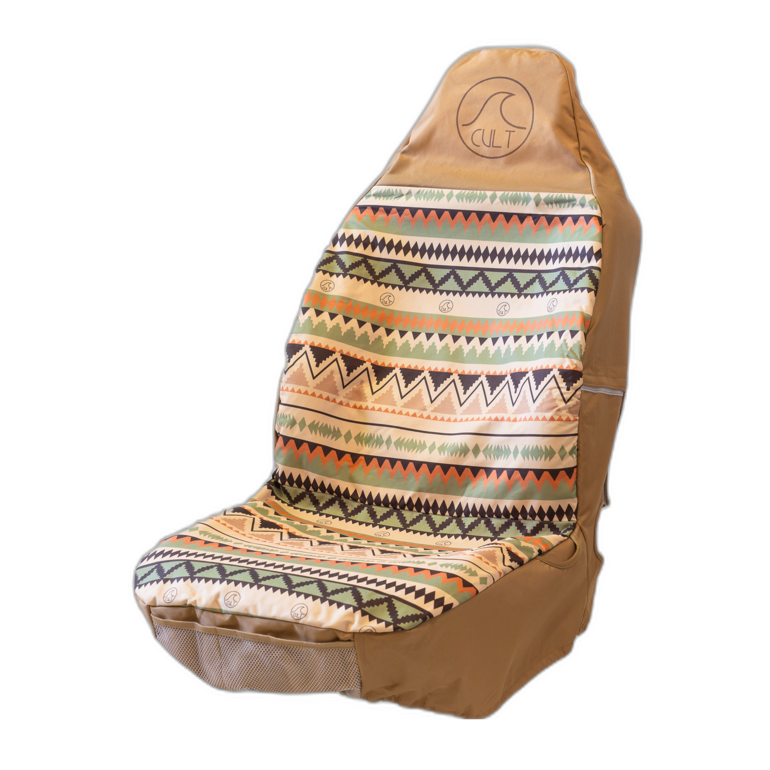 Single front seat cover