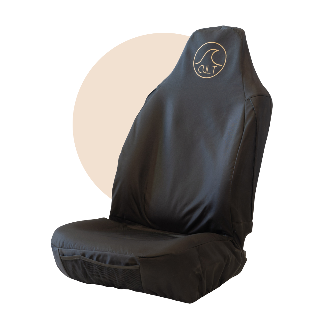 Single seat cover BLACK