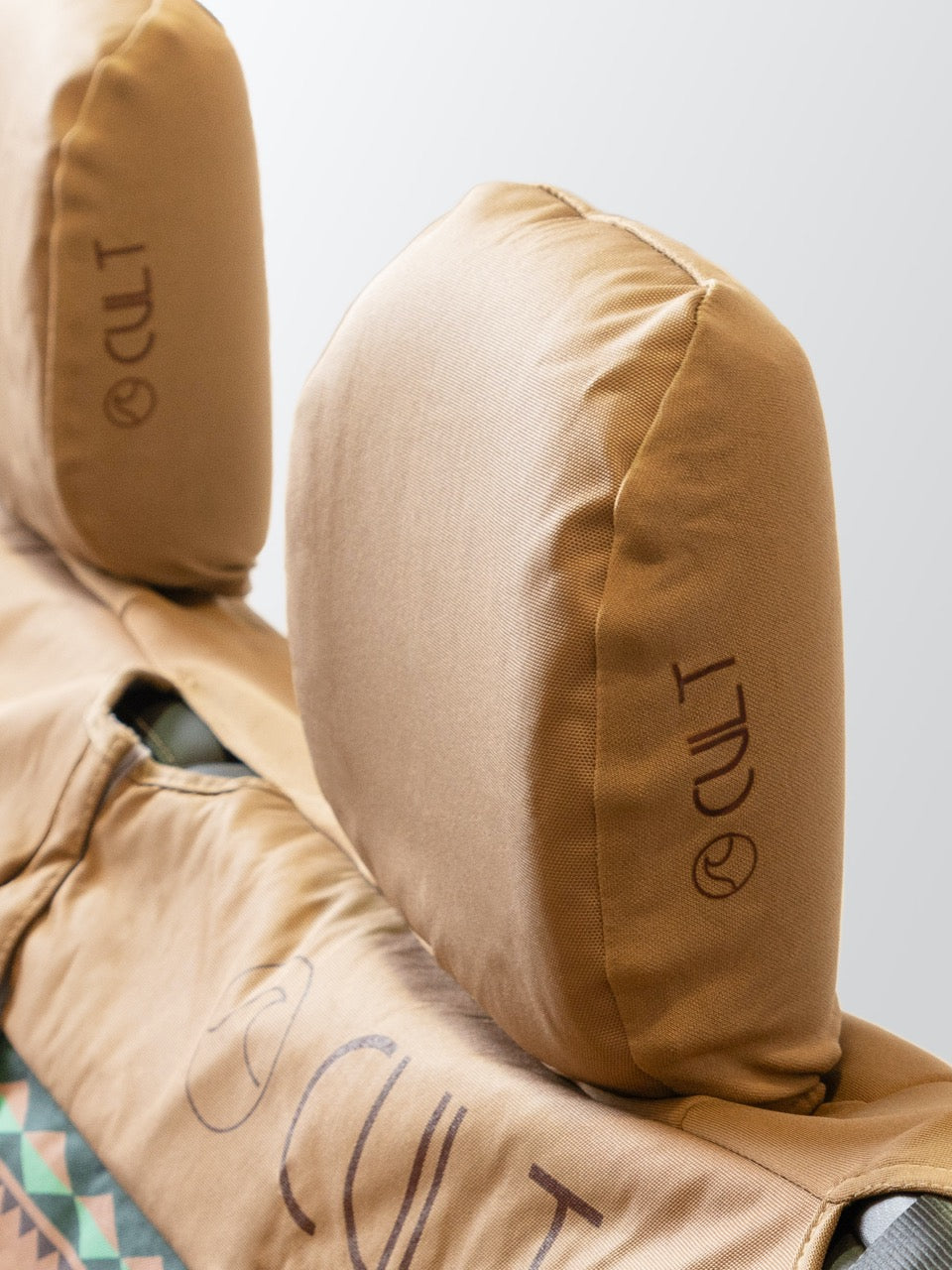 Headrest Backseat Brown (Size 1)