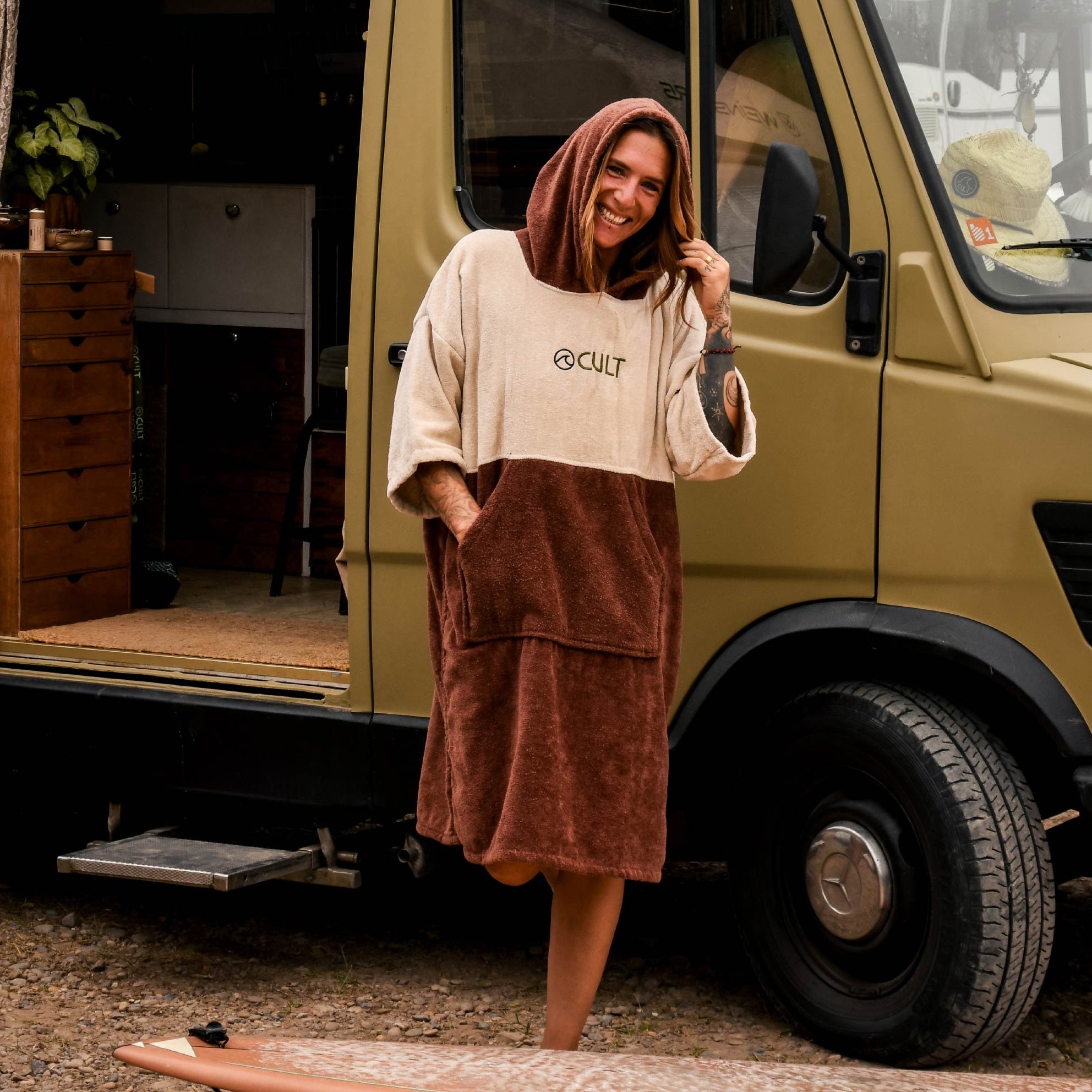 Poncho towel SAHARA