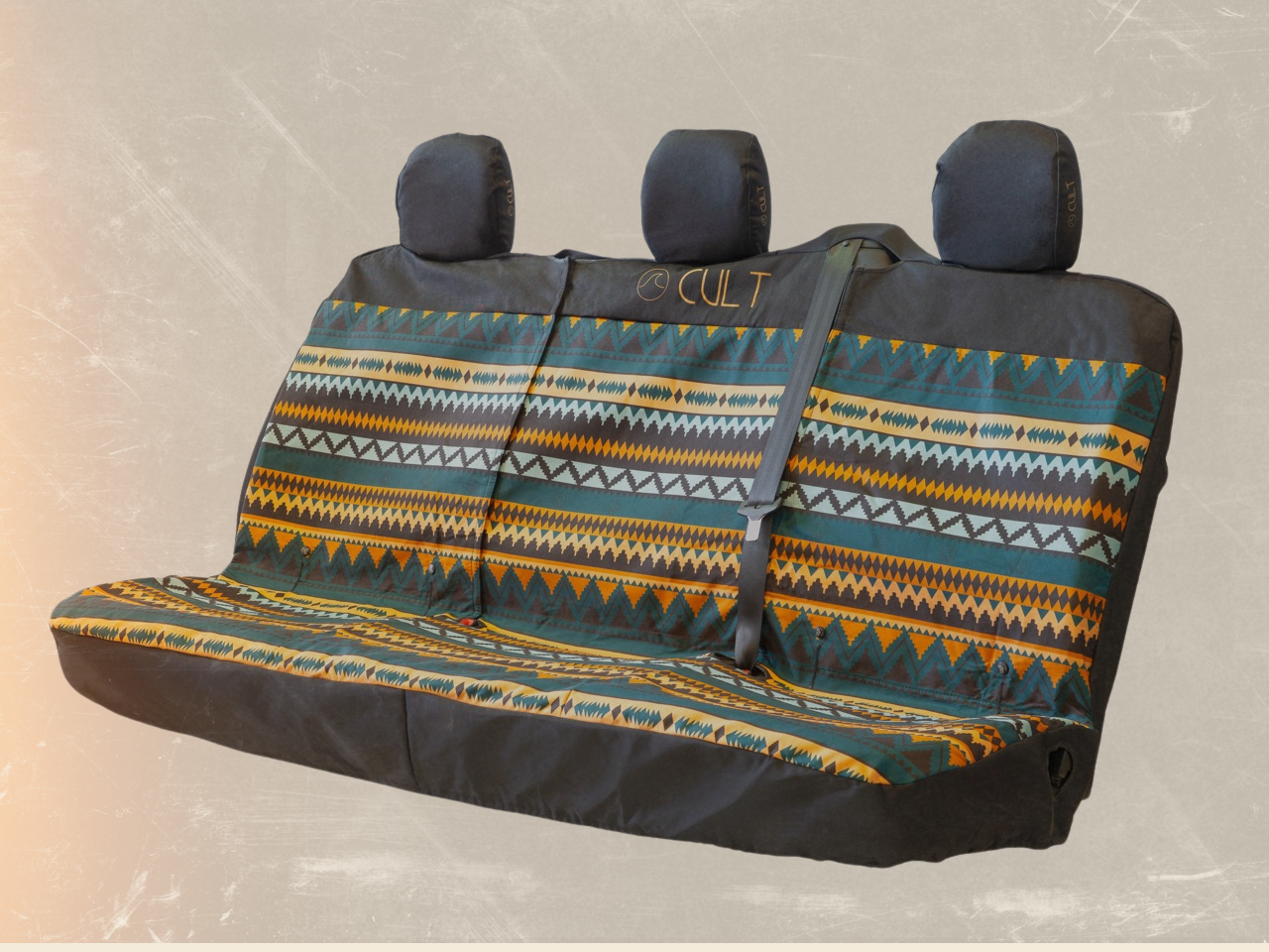 Triple back seat cover for Vans