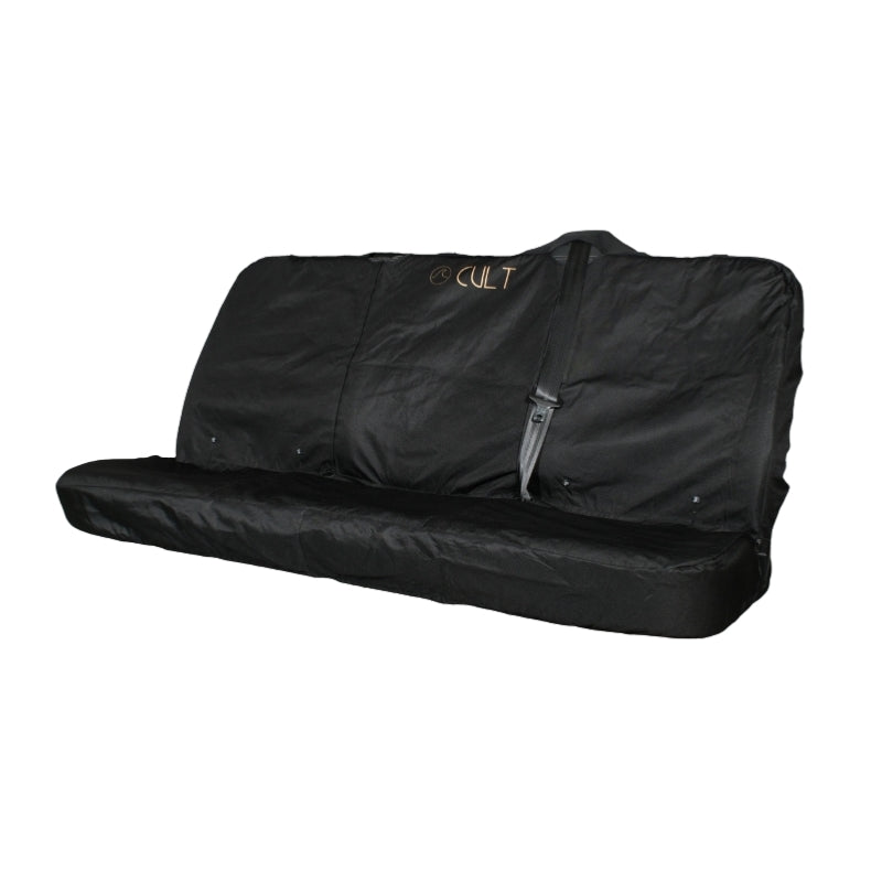 Triple Back seat cover UNI Black (Headrests not included)