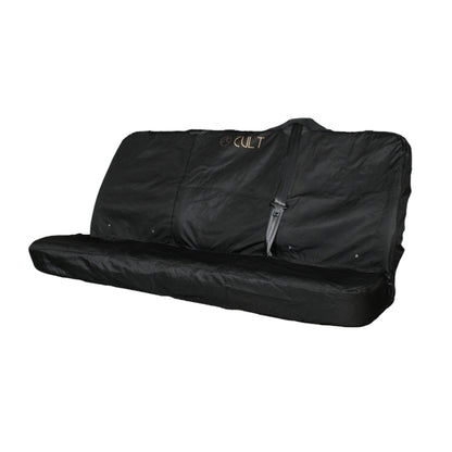 Triple Back seat cover UNI Black (Headrests not included)