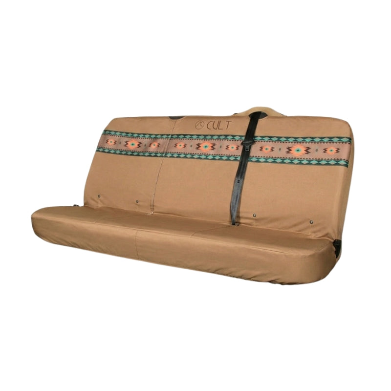 Funda de asiento Triple Back AZTEC Marrón