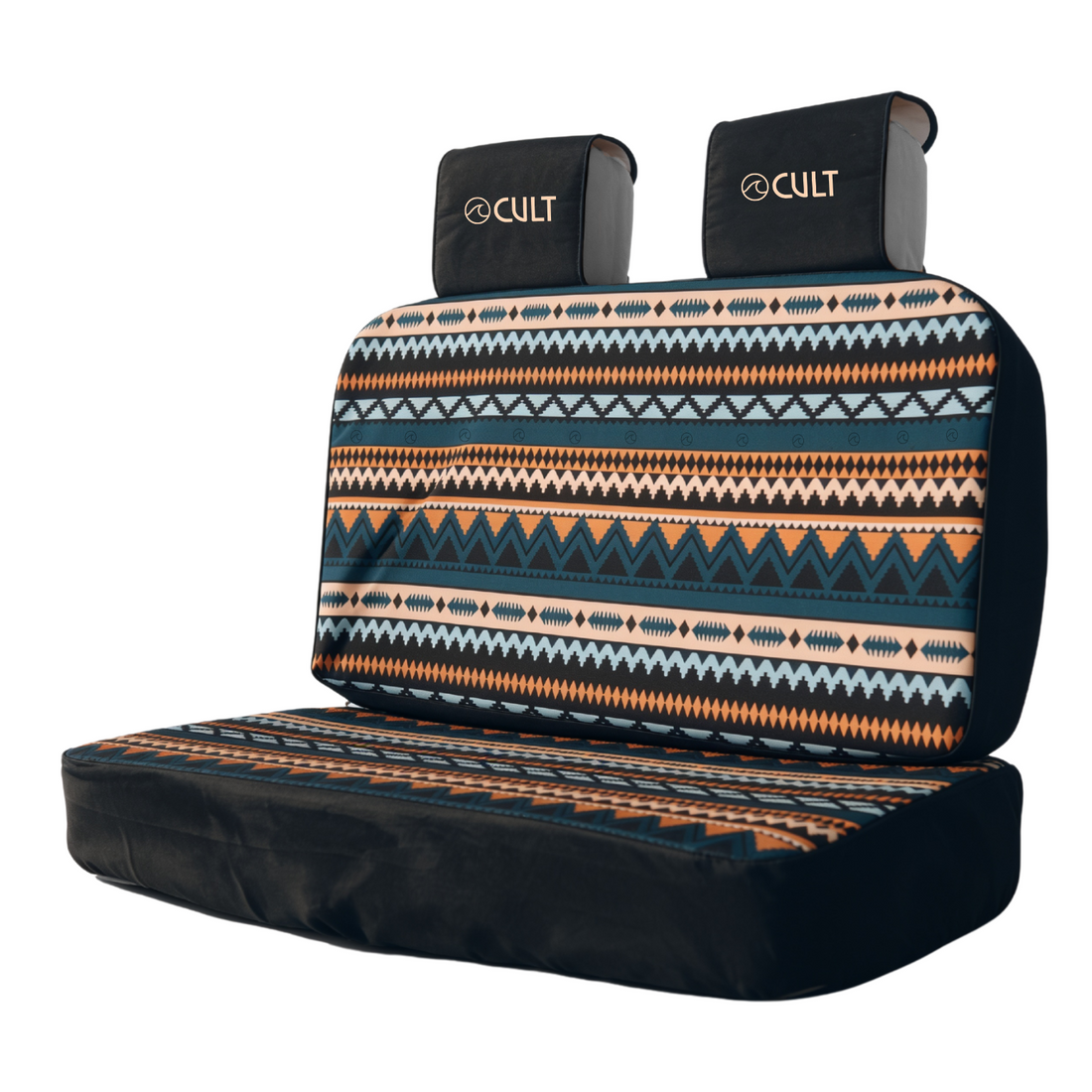 Campervan Back Bench Seat Cover INDI BLUE