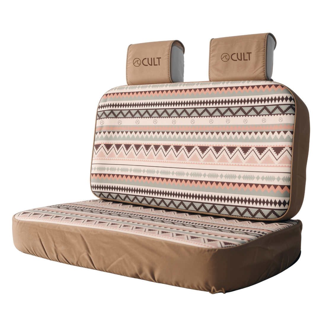 Campervan Back Bench Seat Cover INDI BROWN