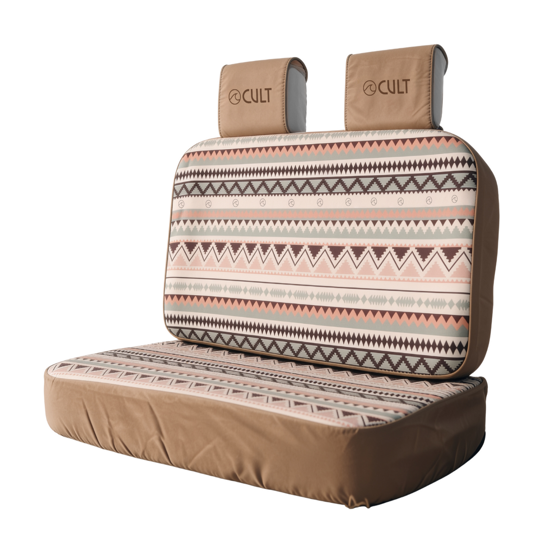 Campervan Back Bench Seat Cover INDI BROWN