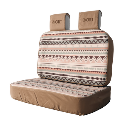 Campervan Back Bench Seat Cover INDI BROWN