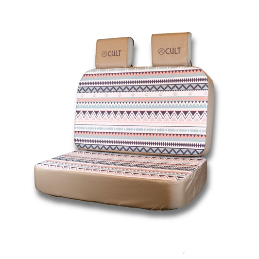 Campervan Back Bench Seat Cover INDI BROWN