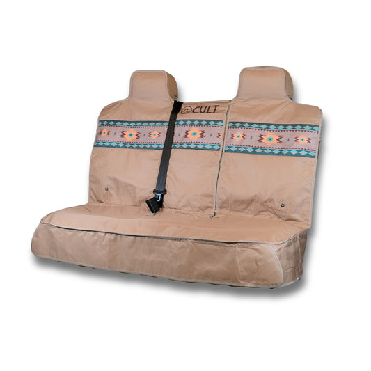 Car Backseat cover AZTEC BROWN