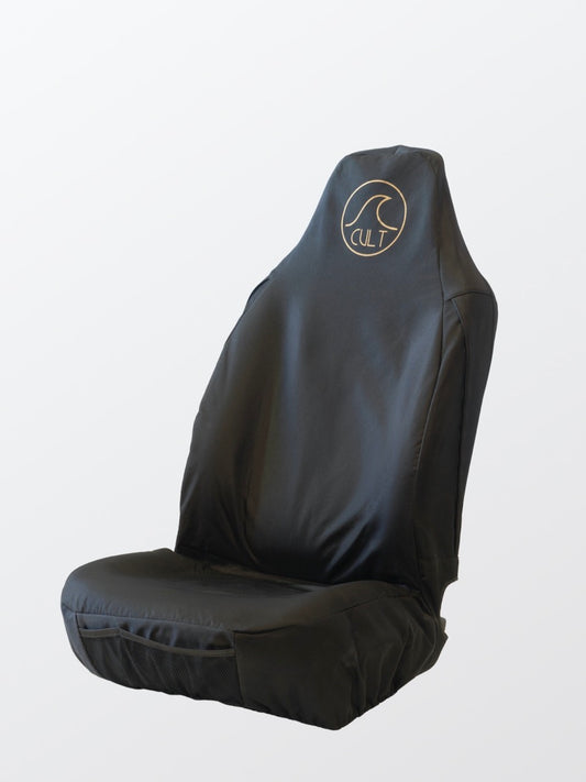 Single seat cover BLACK