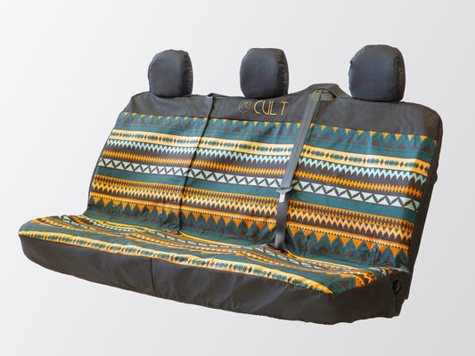 Triple Back seat cover INDI Blue