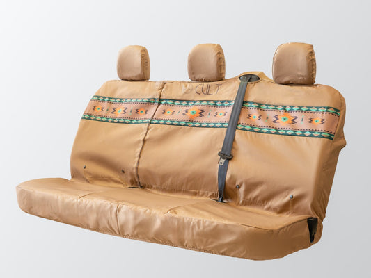 Triple Back seat cover AZTEC Brown