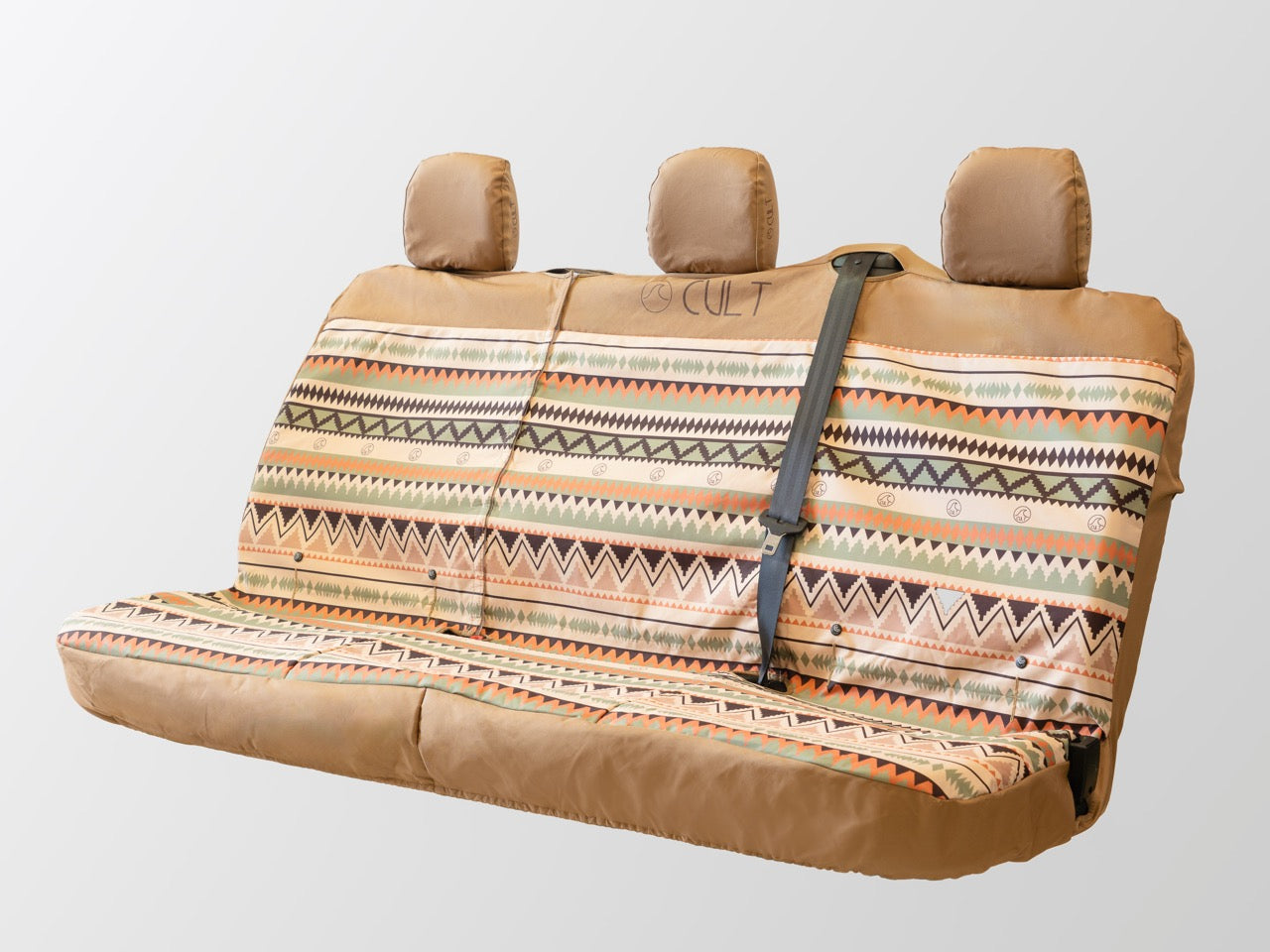 Triple Back seat cover INDI Brown