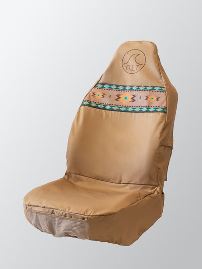 Single seat cover Aztec Brown