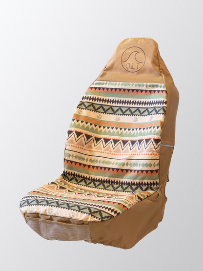 Single seat cover INDI Brown