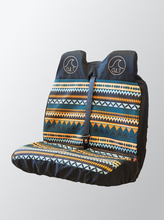 Double seat cover INDI Blue