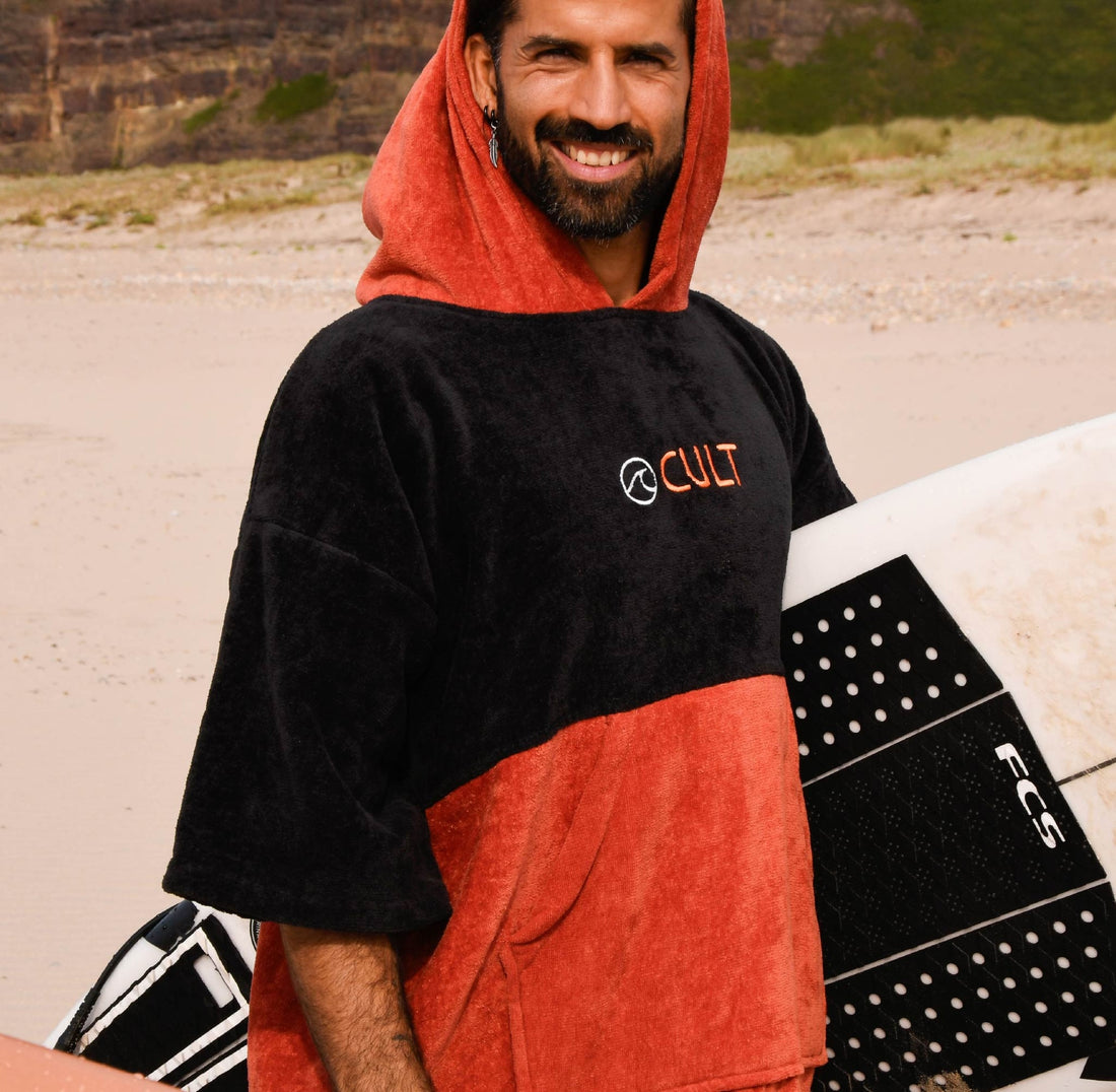 Poncho towel LAVA