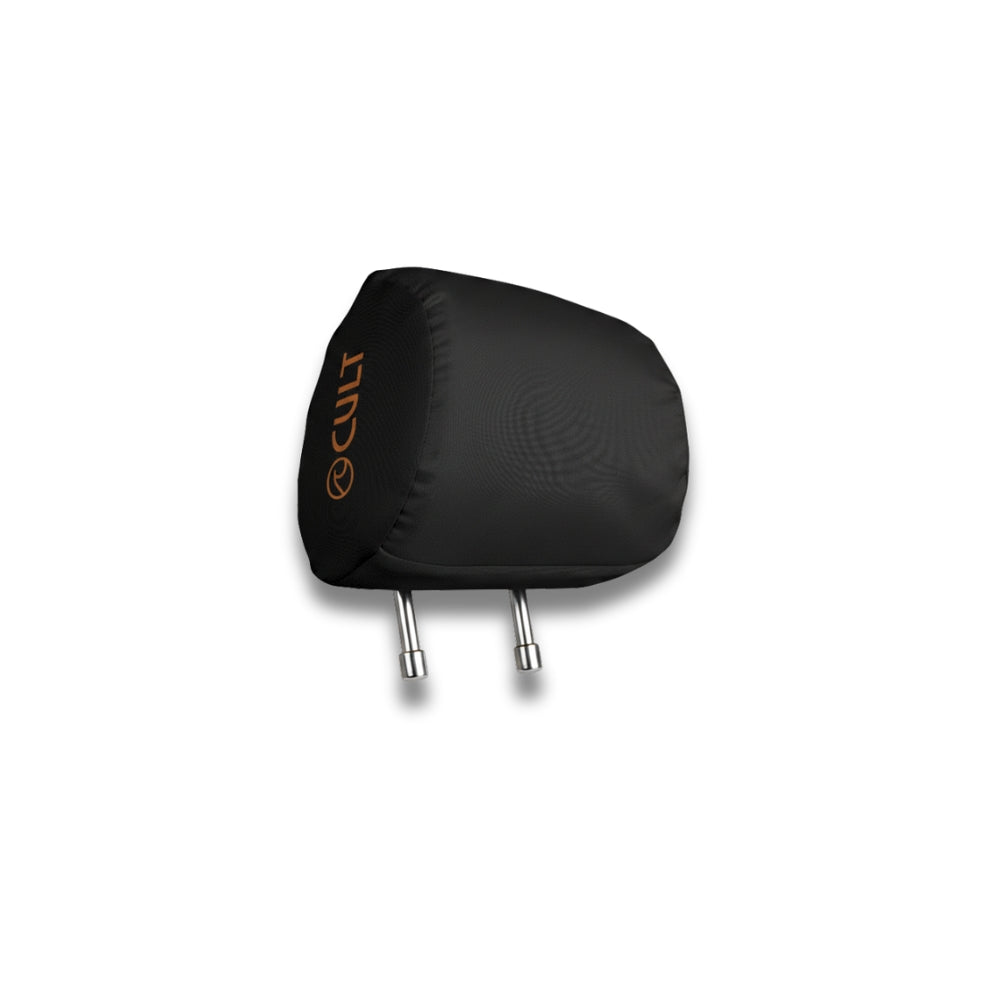 Headrest Cover Black (Size 2)