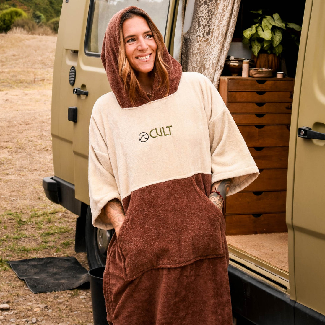 Poncho towel SAHARA