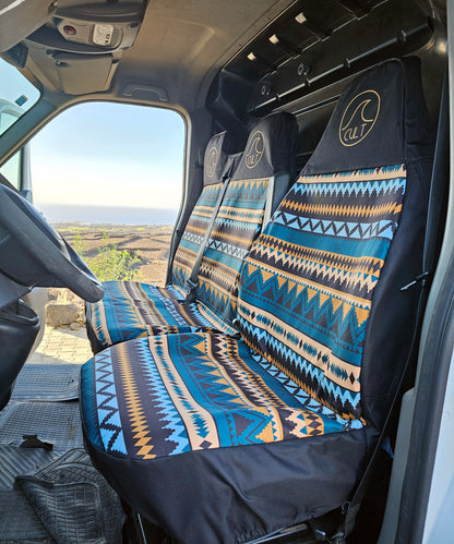 Single seat cover INDI Blue