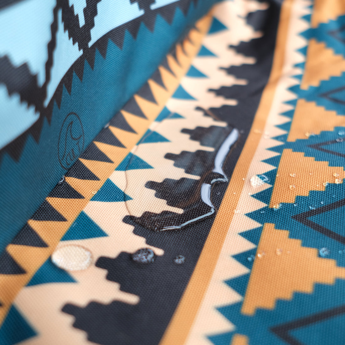 Doppelter Vordersitzbezug INDI Blau