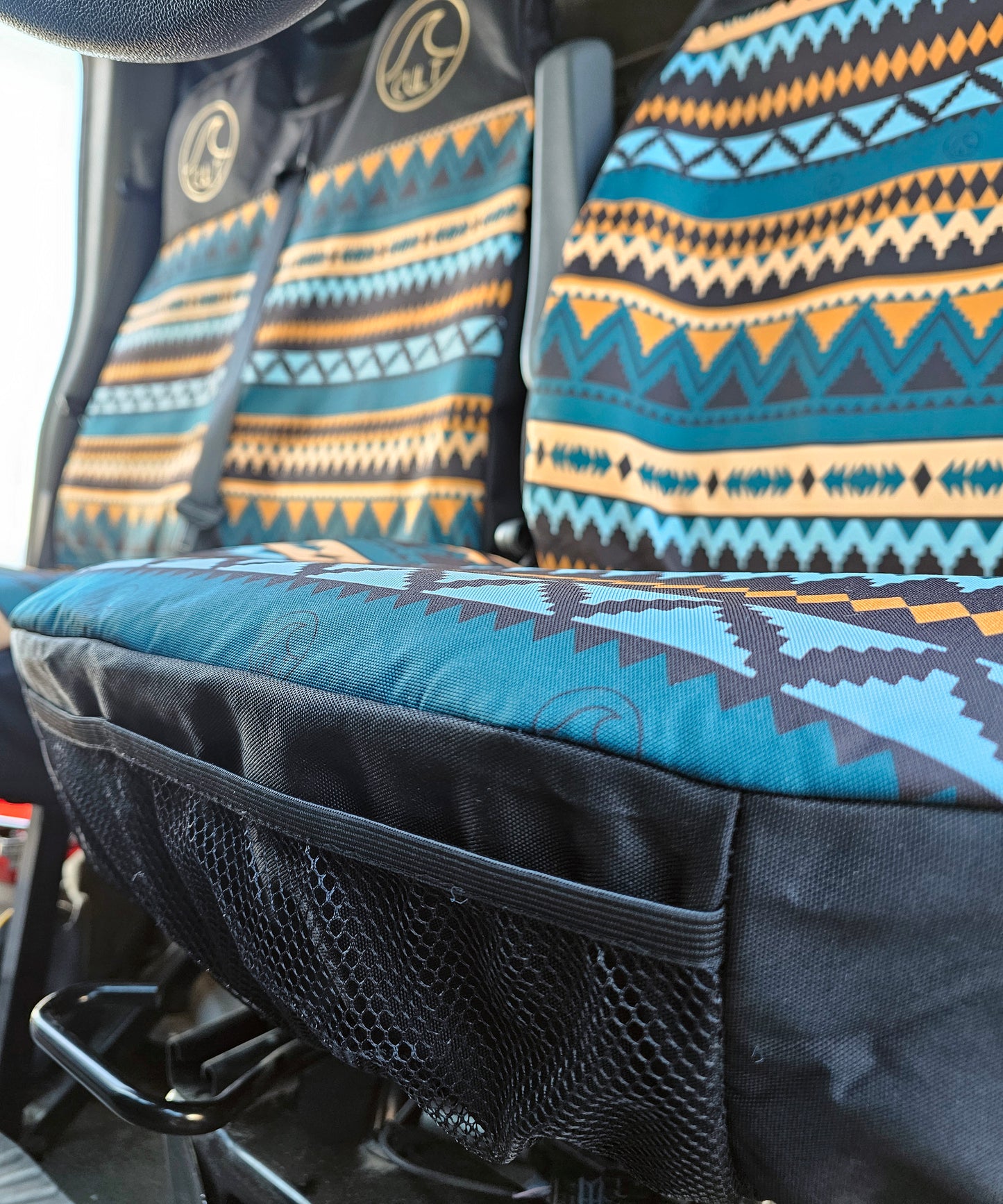 Single seat cover INDI Blue