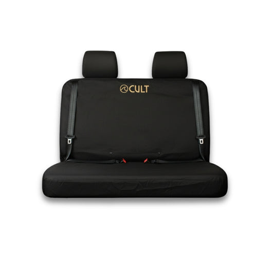 California Double Back Seat Cover BLACK