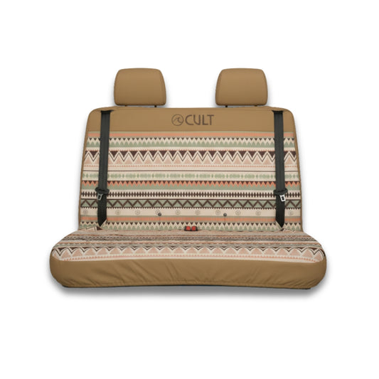 California Double Back Seat Cover INDI BROWN